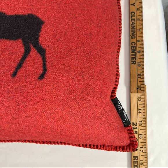 RARE HTF Pendleton Ace Hotel Portland Goose Down Wool Throw Pillow SOLD OUT Stag - Picture 5 of 12